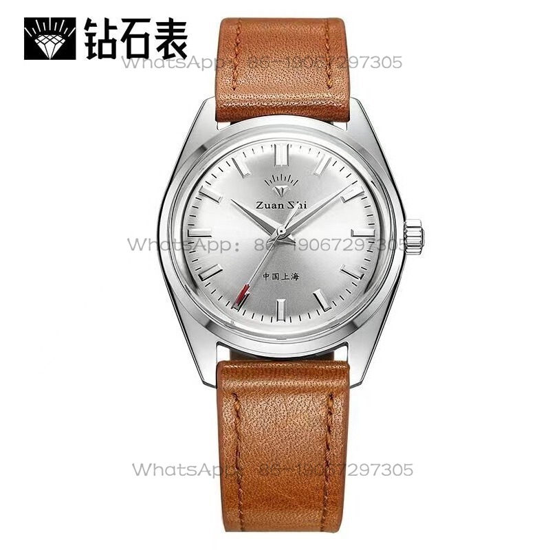 Leather Watch Strap - Pengiriman 24 Jam Shanghai Diamond Brand