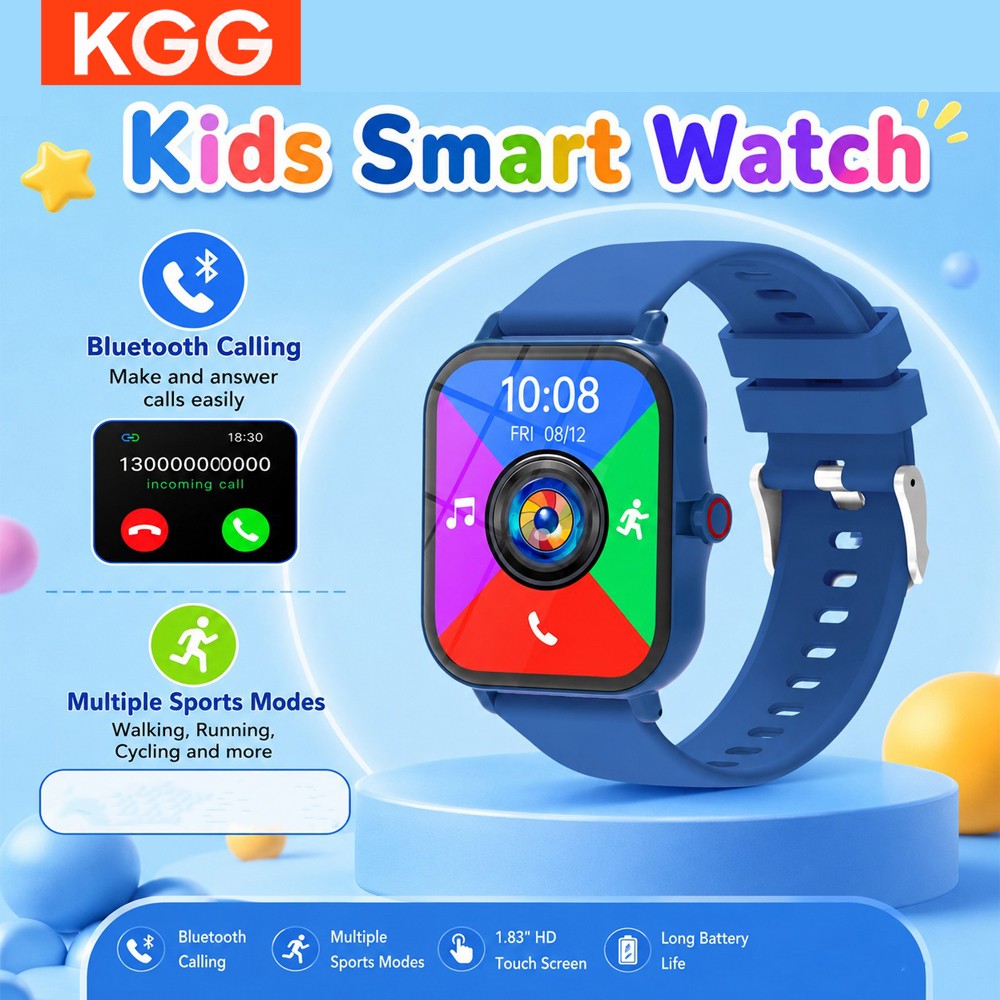 Smartwatch Watches For Kid Girl - Jam Tangan Pintar Anak 1.83'' Layar