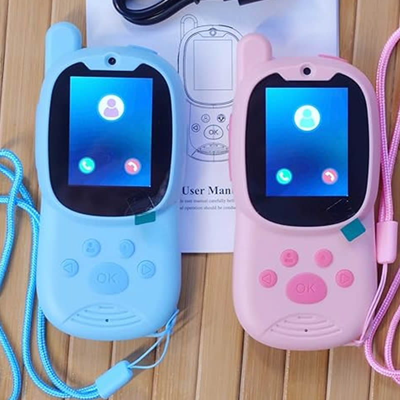 Smartwatch Watches For Kid Girl - Walkie Talkie Lucu 2 Buah Isi