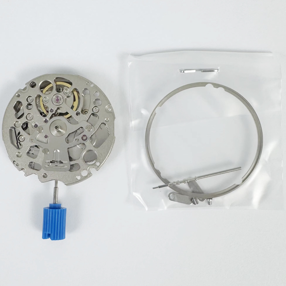 Skeleton Mechanical Watch - Mesin Jam Tangan Otomatis NH70, 24