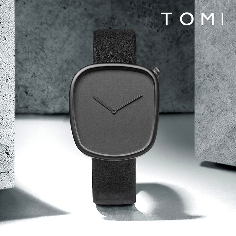 Minimalist Thin Watch - TOMI jam tangan minimalis Pria Wanita,