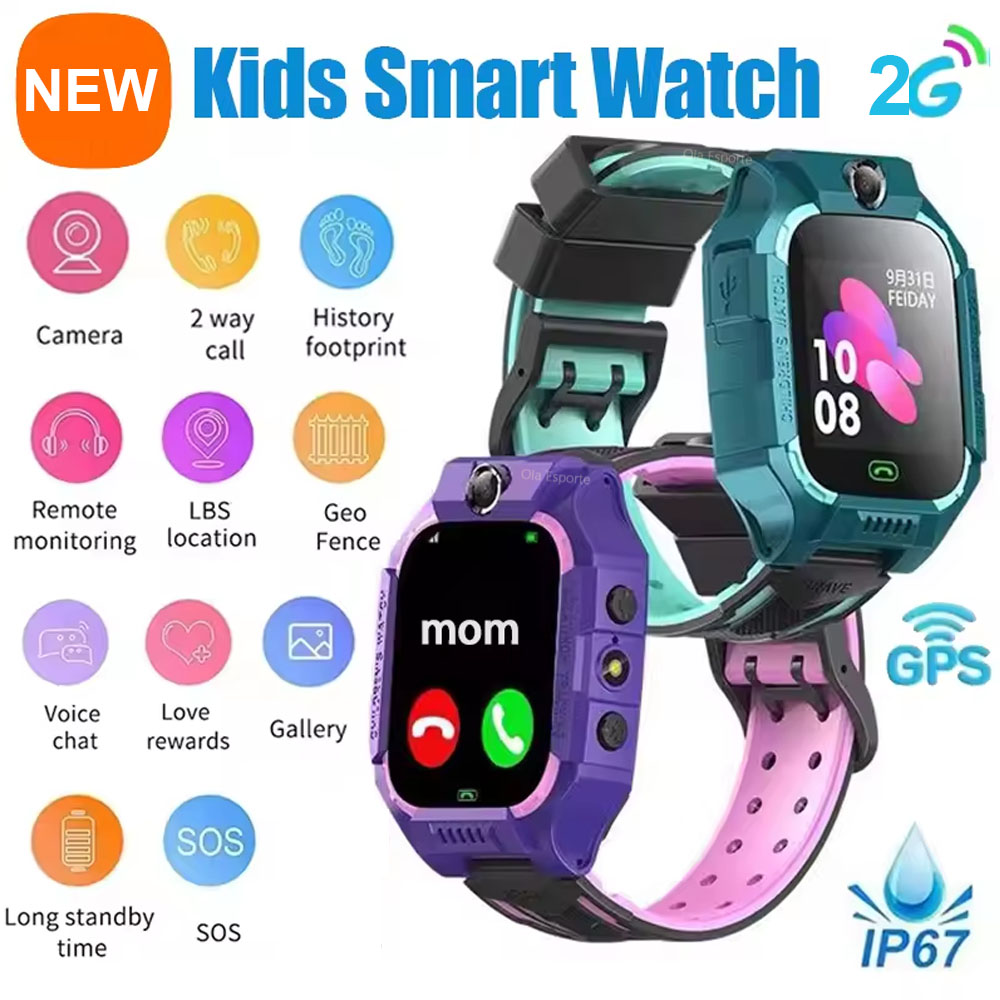Smartwatch Watches Birthday Gift For Boys - Jam Tangan Pintar Anak 2G Mini