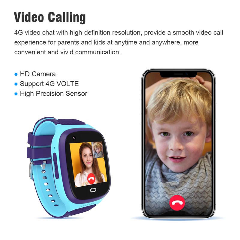 Smartwatch Watches For Kid Girl - Jam Tangan Ponsel Android 4G GPS