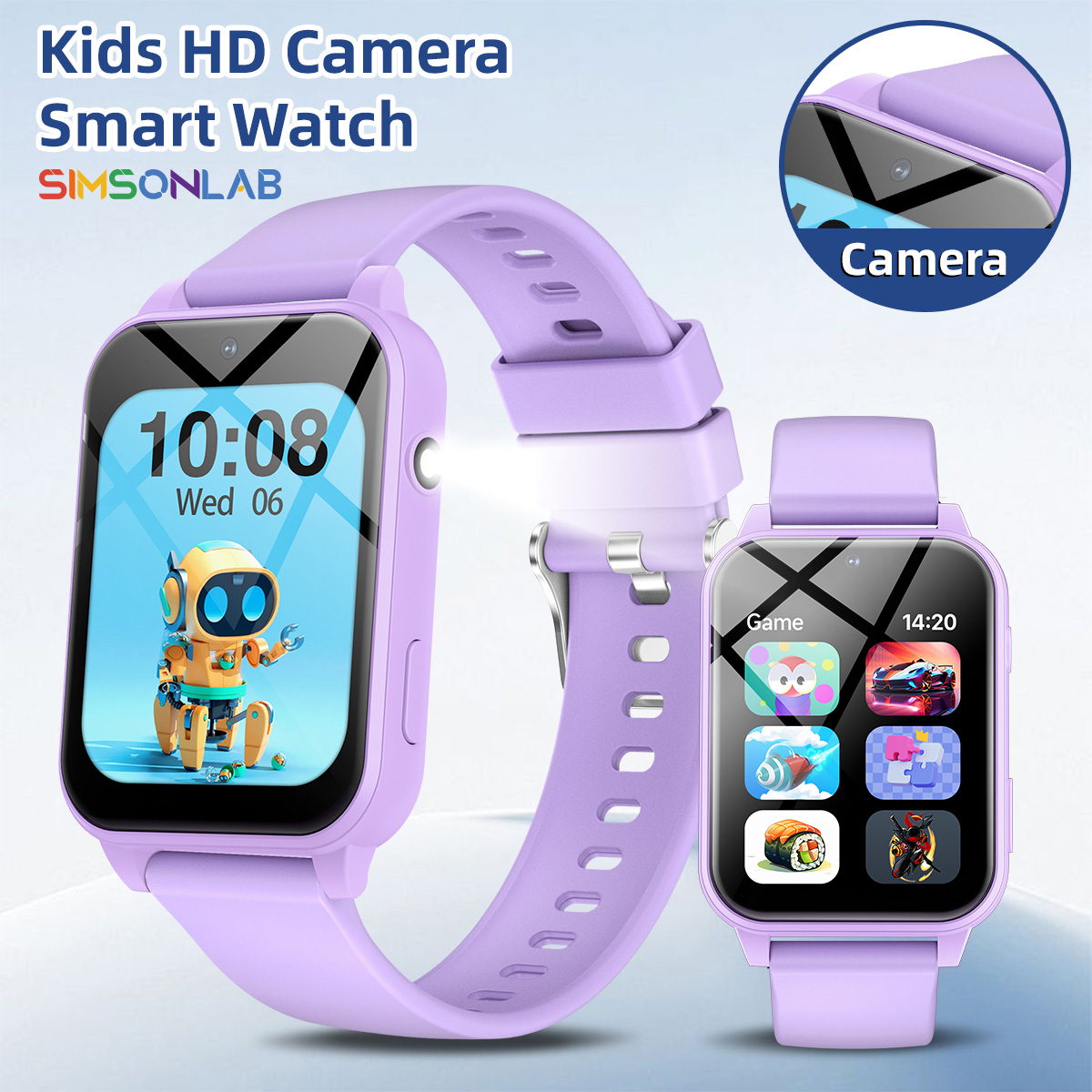 Smartwatch Watches For Kid Girl - Jam Tangan Pintar Anak 2026 Multifungsi