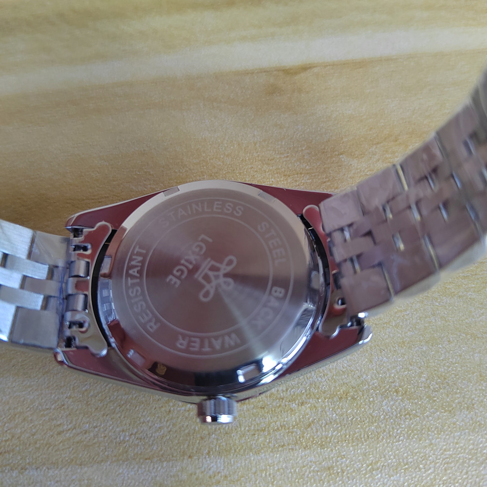 LGXIGE jam tangan gelang wanit - Minimalist Thin Watch ulasan dan harga