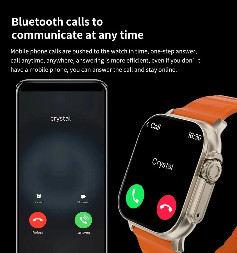 Jam Tangan Baru T10 Ultra Smar - Smartwatch Watches For Girls ulasan dan harga