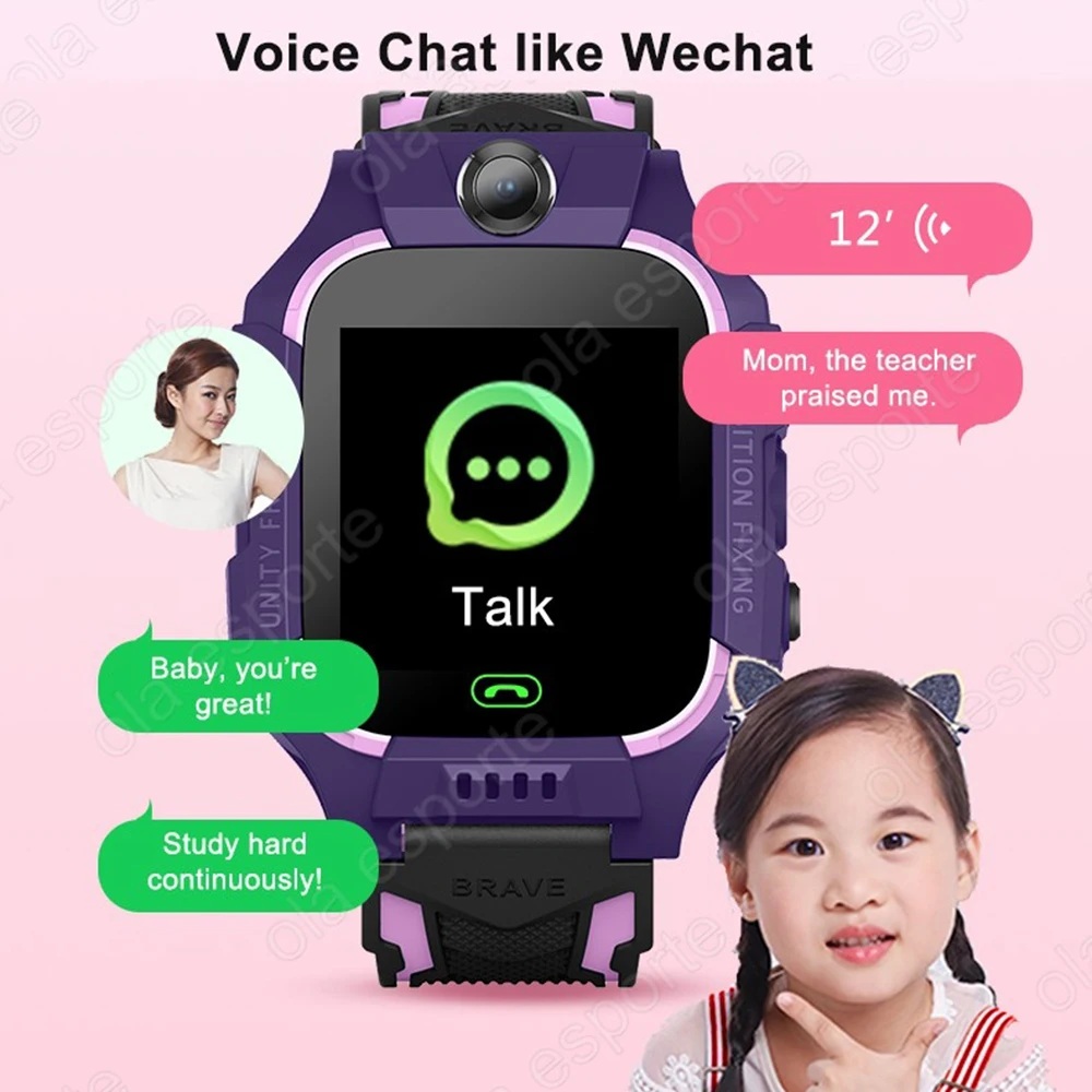 Jam Tangan Pintar Anak Kartu S - Smartwatch Watches For Kid Girl ulasan dan harga