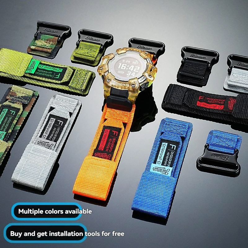 GBD H1000 Tali Jam Tangan Kanv - Smartwatch Casio Watches For Men ulasan dan harga