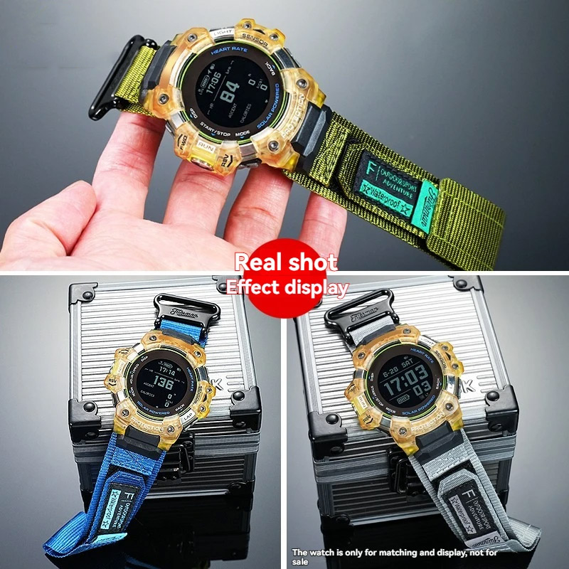 GBD H1000 Tali Jam Tangan Kanv - Smartwatch Casio Watches For Men ulasan dan harga