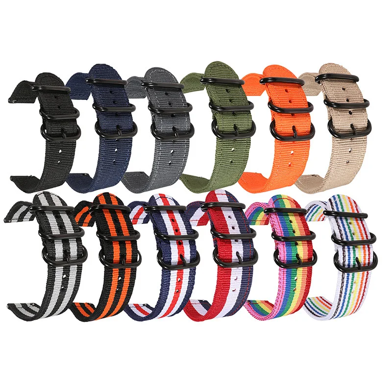 Tali Jam Tangan Nilon Universa - Smartwatch Army Watches For Men ulasan dan harga