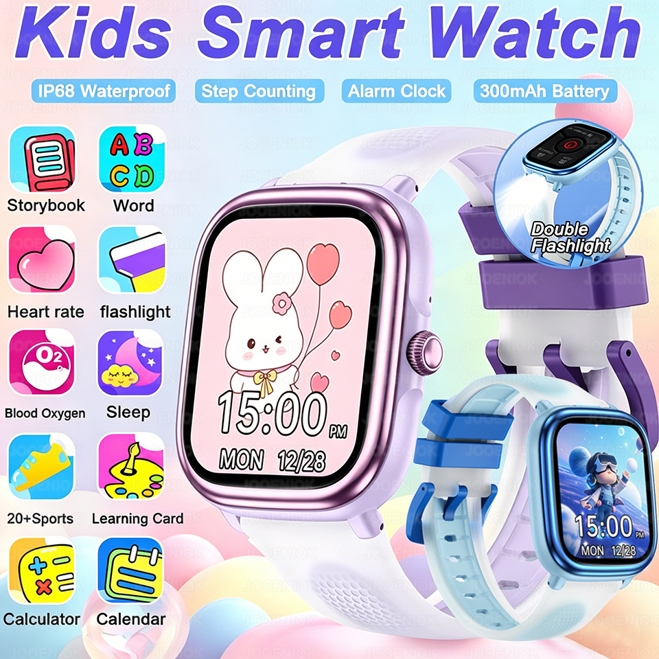 Jam Tangan Pintar Anak 2026 Ba - Smartwatch Watches Birthday Gift For Boys ulasan dan harga