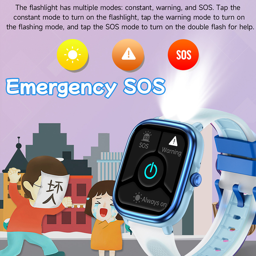 Jam Tangan Pintar Anak 2026 Ba - Smartwatch Watches Birthday Gift For Boys ulasan dan harga