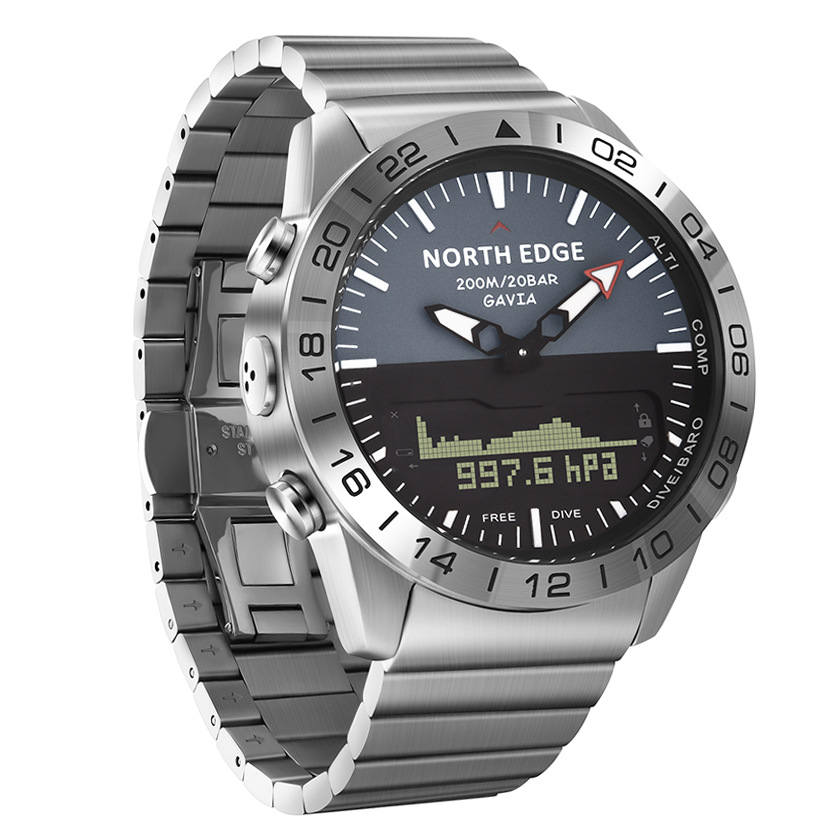 NORTH EDGE Jam Tangan Pintar P - Smartwatch Army Watches For Men ulasan dan harga