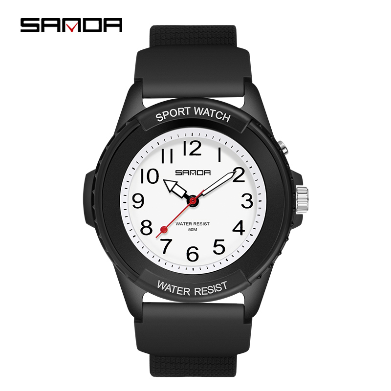 SANDA 6018 Jam Tangan Anak Mod - Waterproof Diving Watch ulasan dan harga