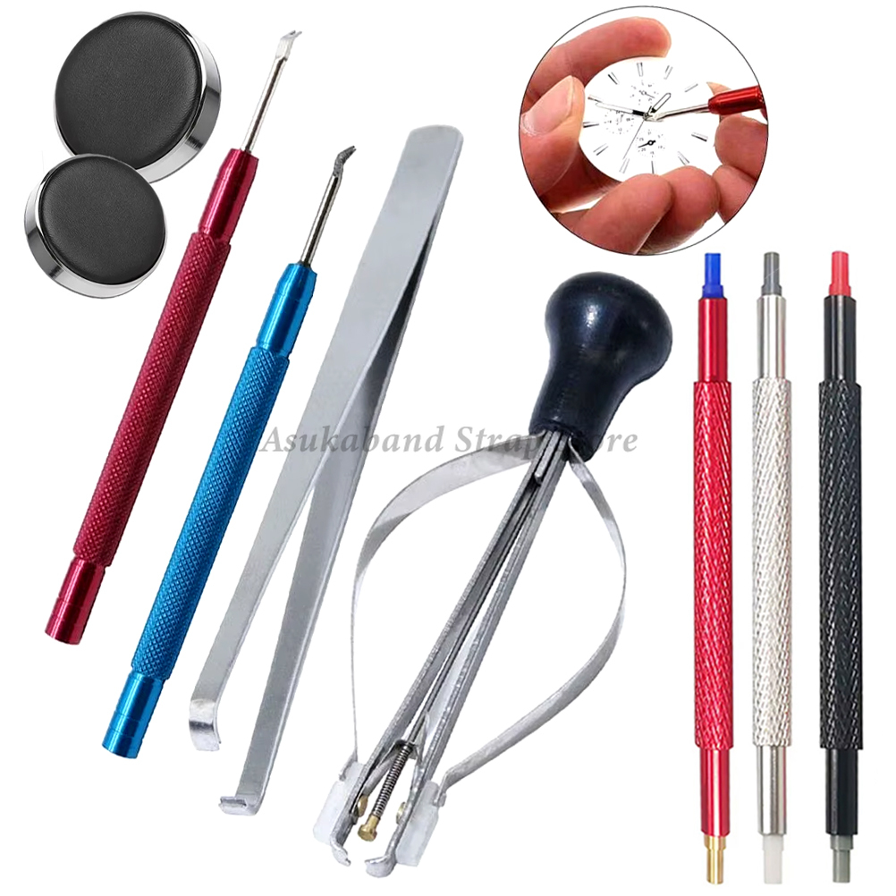 Jam tangan baja penunjuk penun - Crystal Press Tool ulasan dan harga