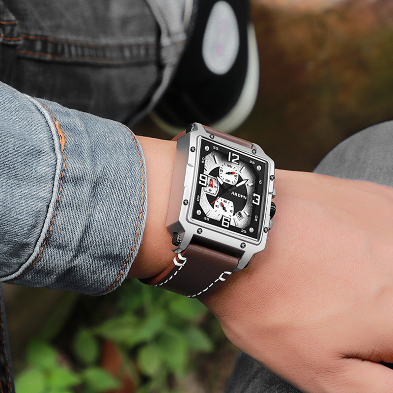Jam Tangan Pria Desain Asli Ja - Smartwatch Square Watches For Men ulasan dan harga