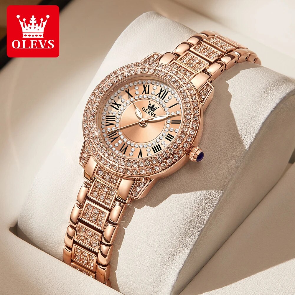 OLEVS jam tangan kuarsa wanita - Minimalist Thin Watch ulasan dan harga