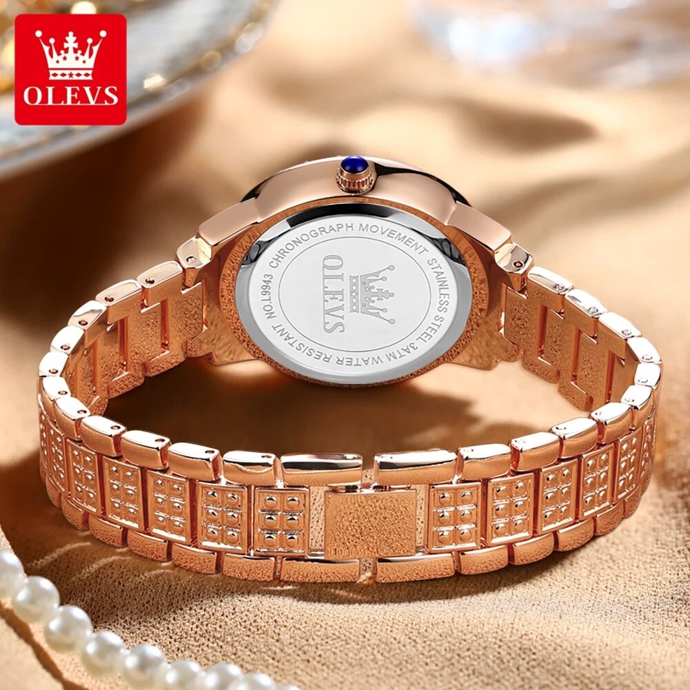 OLEVS jam tangan kuarsa wanita - Minimalist Thin Watch ulasan dan harga