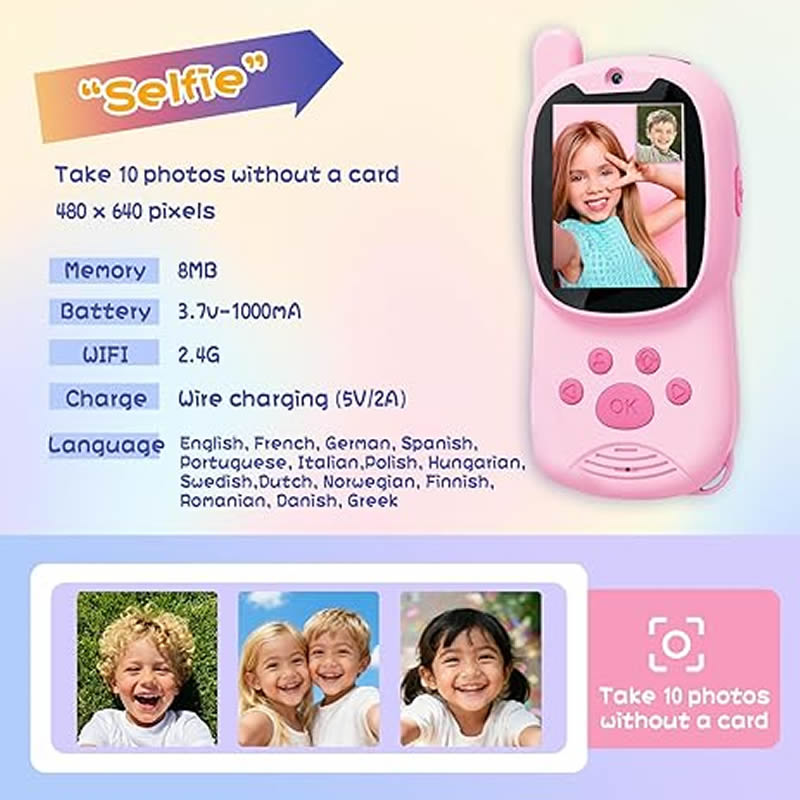 Walkie Talkie Lucu 2 Buah Isi  - Smartwatch Watches For Kid Girl ulasan dan harga