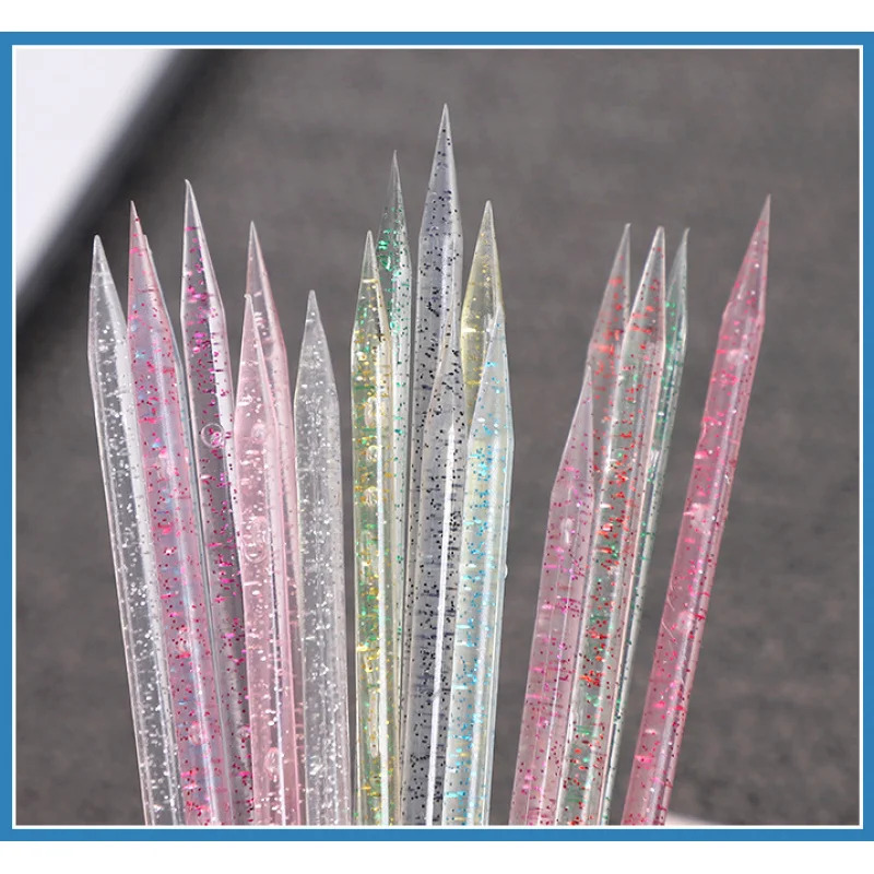 50/100 Buah Alat Seni Kuku Kri - Crystal Press Tool ulasan dan harga