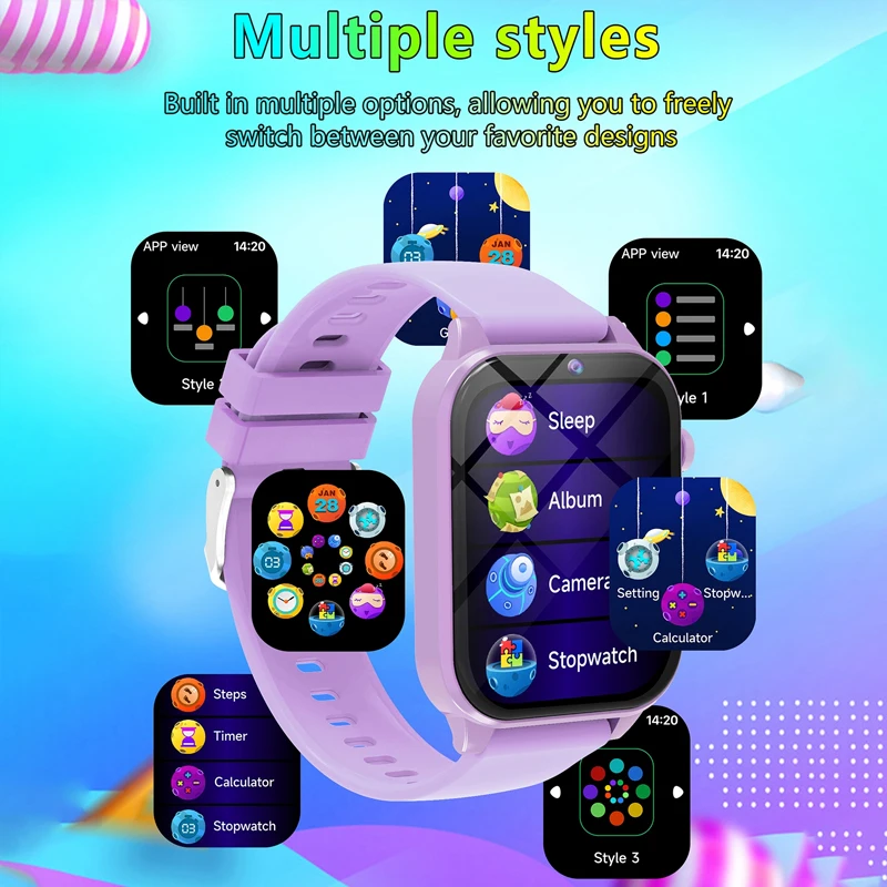 Jam Tangan Pintar Permainan An - Smartwatch Watches For Kid Girl ulasan dan harga