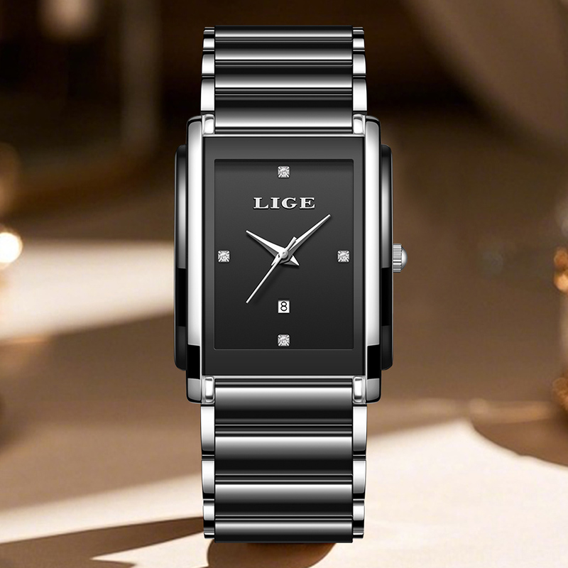 LIGE Jam Tangan Wanita Mewah B - Waterproof Diving Watch ulasan dan harga