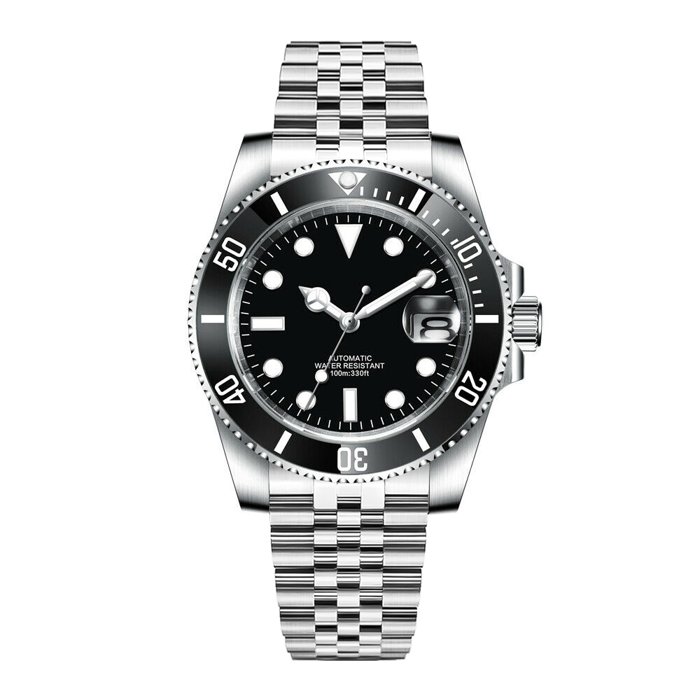 Logo DIY 40MM Jam Tangan Menye - Waterproof Diving Watch ulasan dan harga