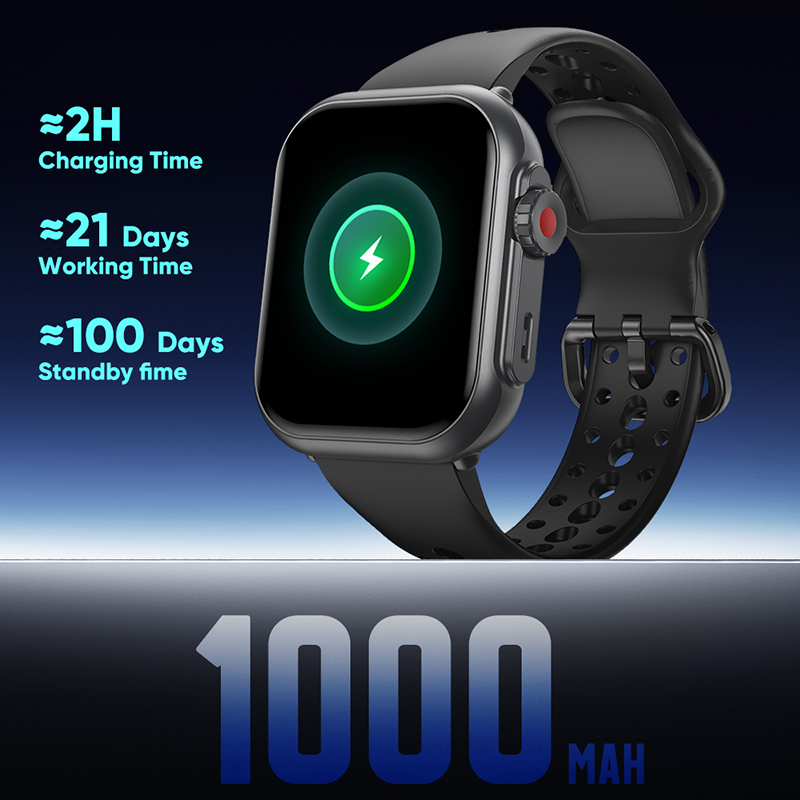 Jam Tangan Pintar Ultra K62 Ba - Smartwatch Square Watches For Men ulasan dan harga