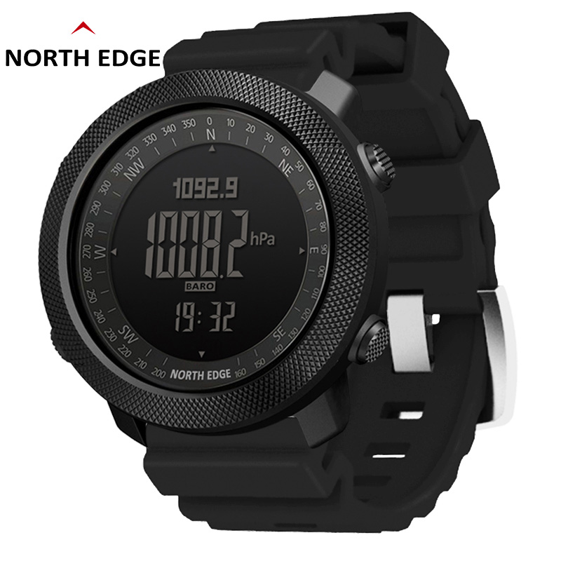 NORTH EDGE jam tangan pintar p - Smartwatch Army Watches For Men ulasan dan harga
