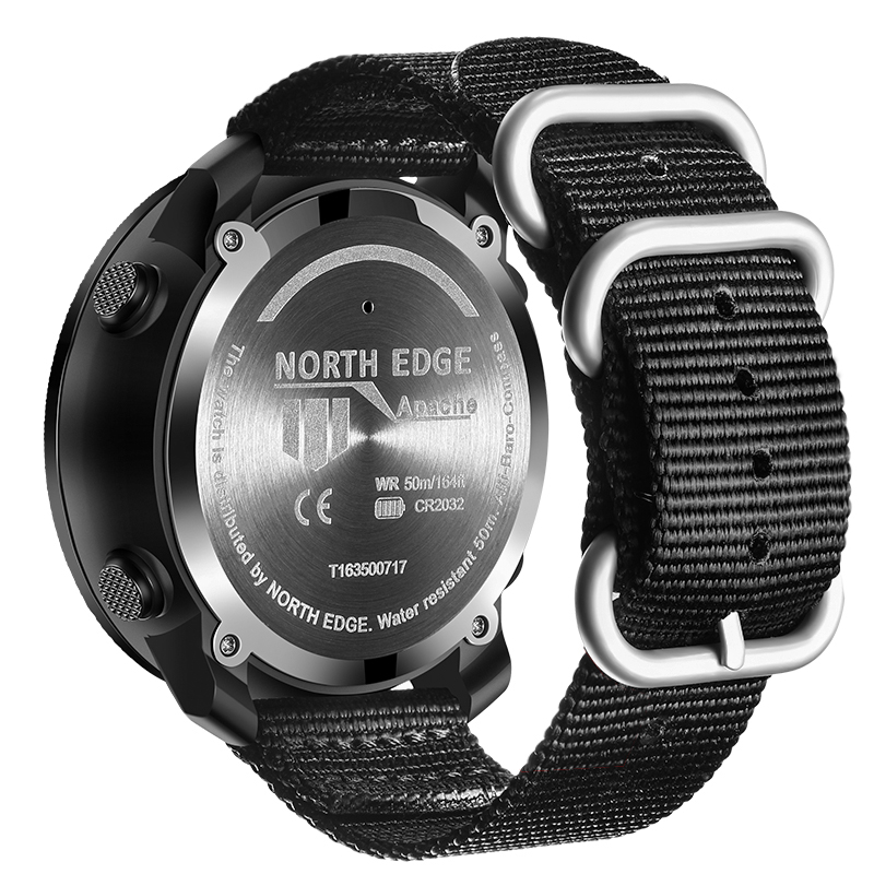 NORTH EDGE jam tangan pintar p - Smartwatch Army Watches For Men ulasan dan harga