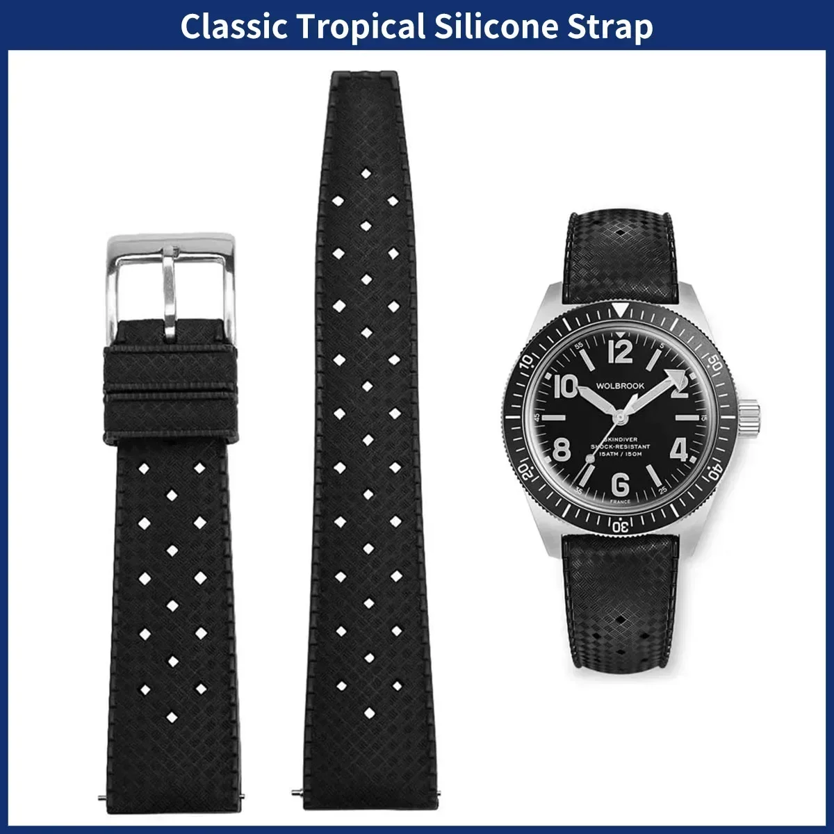 FKM tali jam tangan pintar 20m - Watches Rolex Smartwatch ulasan dan harga