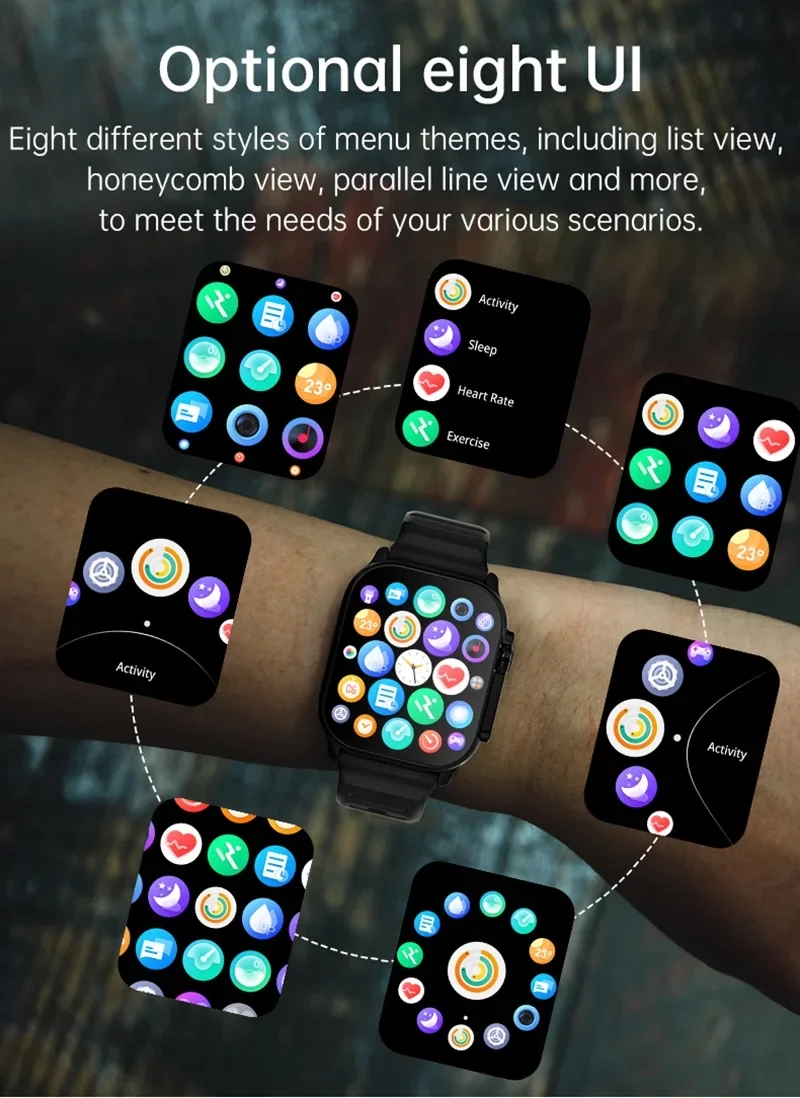 T900 Ultra 2 Jam Tangan Pintar - Smartwatch Square Watches For Men ulasan dan harga
