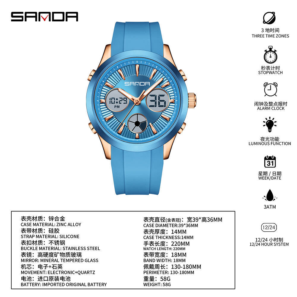 Jam tangan elektronik SANDA, j - Smartwatch Watches For Girls ulasan dan harga