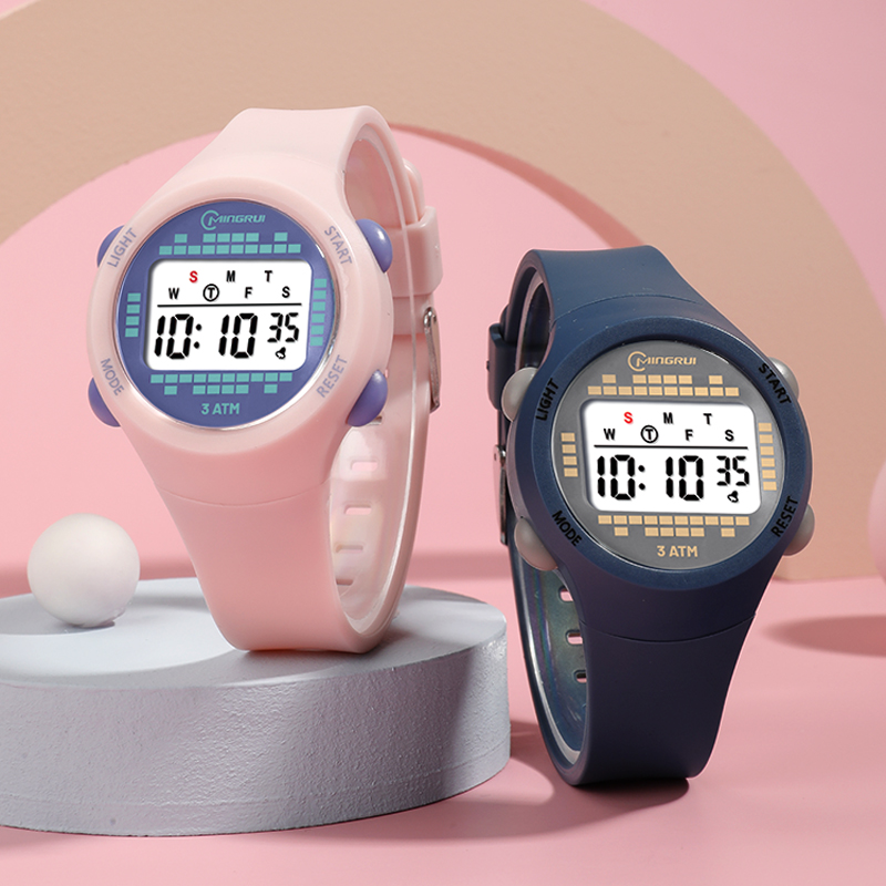 Jam tangan anak elektronik, ja - Smartwatch Pink Watches For Kids ulasan dan harga