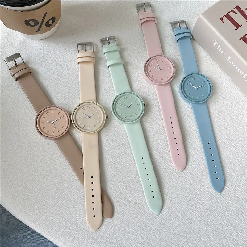 Jam tangan wanita seri warna M - Minimalist Thin Watch ulasan dan harga