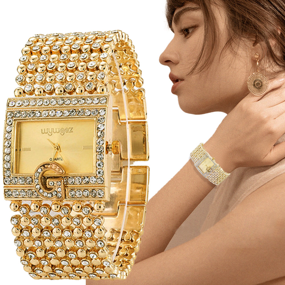 Jam tangan wanita, persegi sed - Minimalist Thin Watch ulasan dan harga