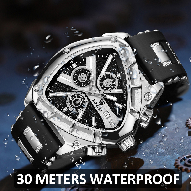 LIGE Jam Tangan Pria Modis Jam - Smartwatch Army Watches For Men ulasan dan harga