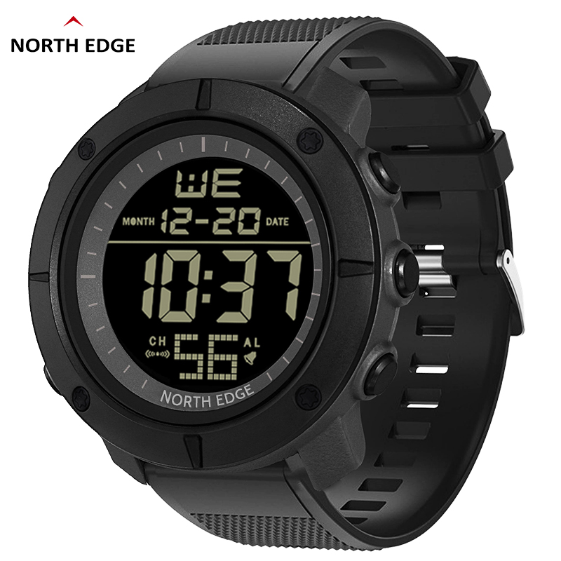 NORTH EDGE Jam Tangan Digital  - Smartwatch Army Watches For Men ulasan dan harga
