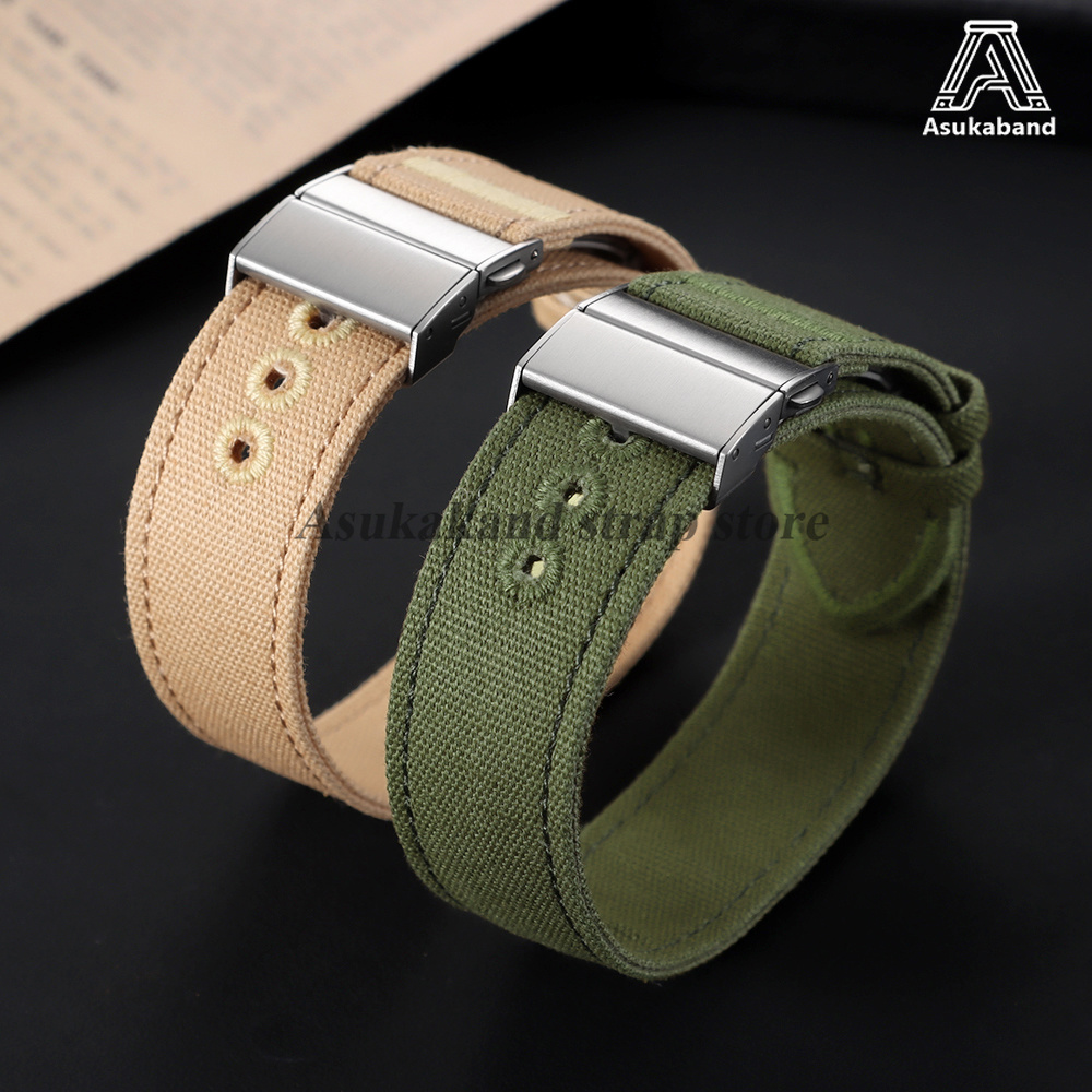 Tali Jam Tangan Nilon 20Mm 22M - Smartwatch Casio Watches For Men ulasan dan harga