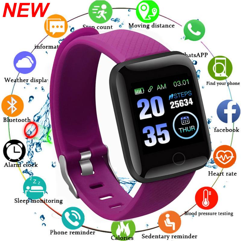 116plus Jam Tangan Pintar Pria - Smartwatch Square Watches For Men ulasan dan harga