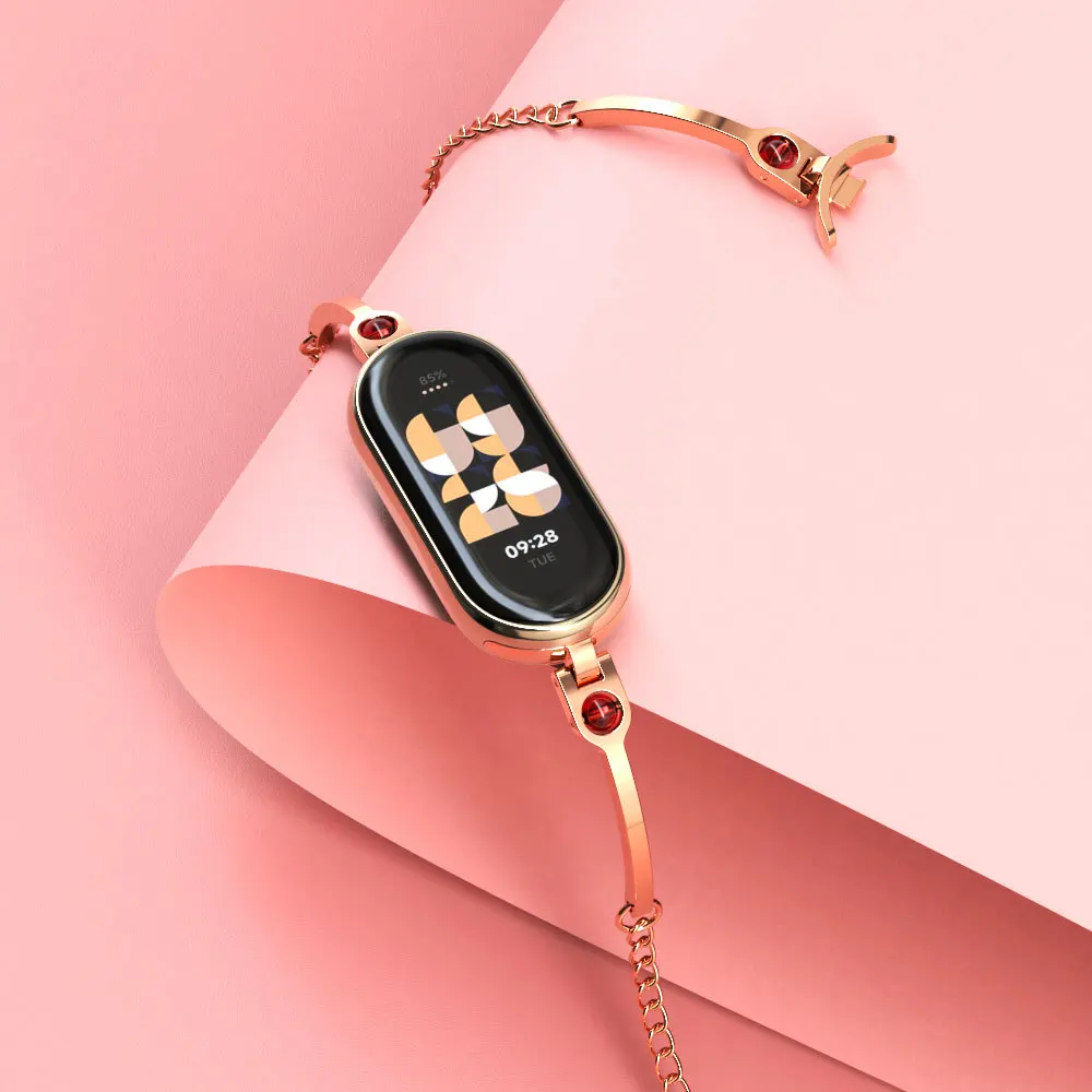 Tali pengganti baja tahan kara - Smartwatch Watches For Girls ulasan dan harga