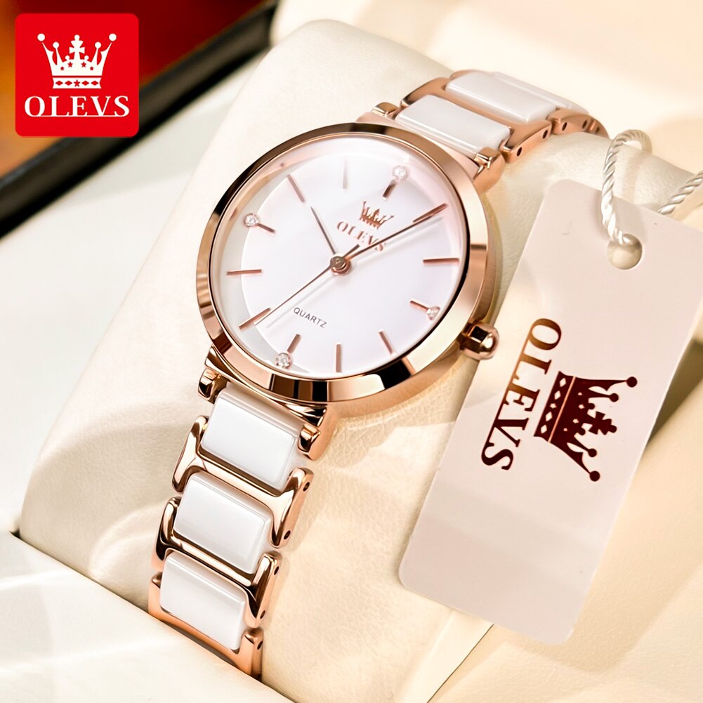 OLEVS jam tangan kuarsa untuk  - Minimalist Thin Watch ulasan dan harga